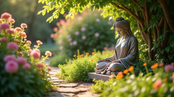 Comment intégrer harmonieusement une sculpture dans votre jardin